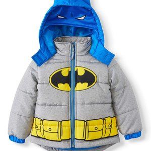 DC Comics | Jackets u0026 Coats | Toddler Batman Jacket Puffy Ski Coat Size 2t  | Poshmark